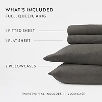 Casual Comfort Jersey Knit Deep Pocket Sheet Set