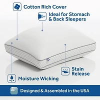 Sealy EternaLoft Medium Support Pillow