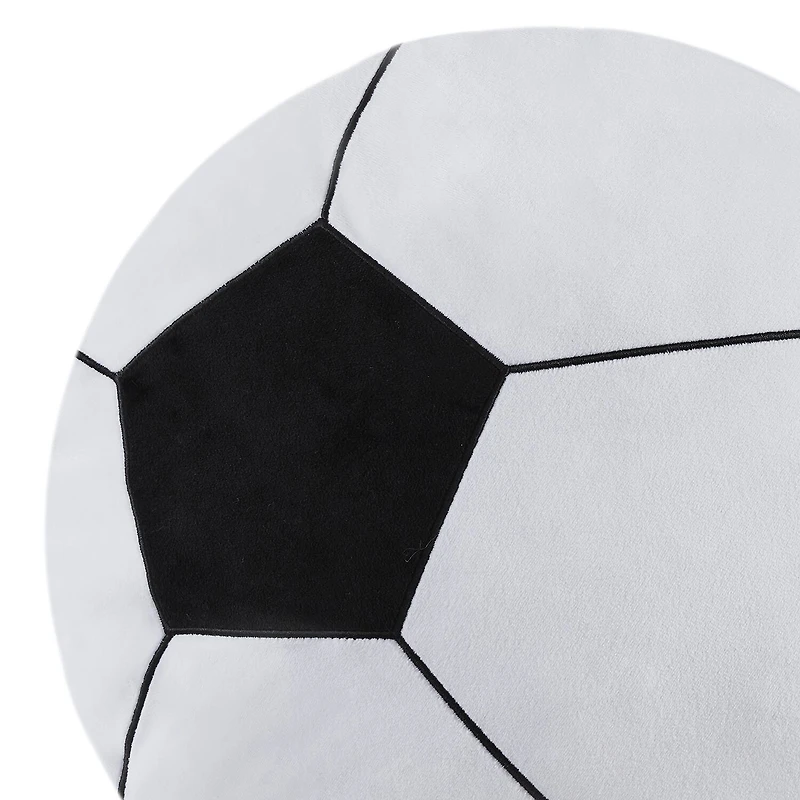 INK+IVY Kids Soccer Ball Round Throw Pillow
