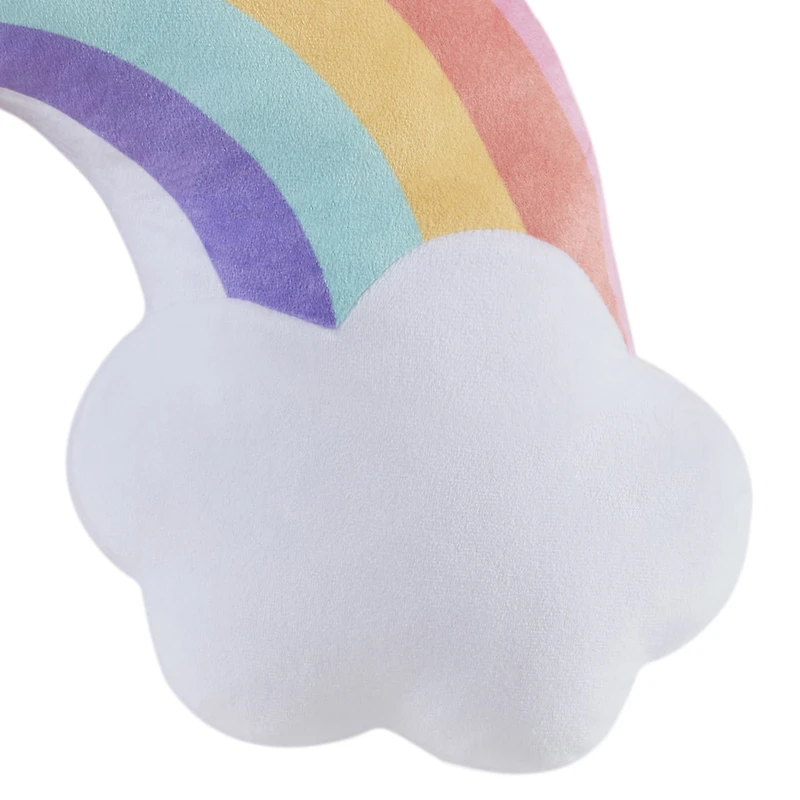 INK+IVY Kids Rainbow Throw Pillow