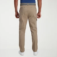 Haggar The Active Series Free Trek Urban Mens Stretch Fabric Straight Fit Cargo Pant