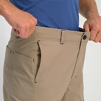 Haggar The Active Series Free Trek Urban Mens Stretch Fabric Straight Fit Cargo Pant