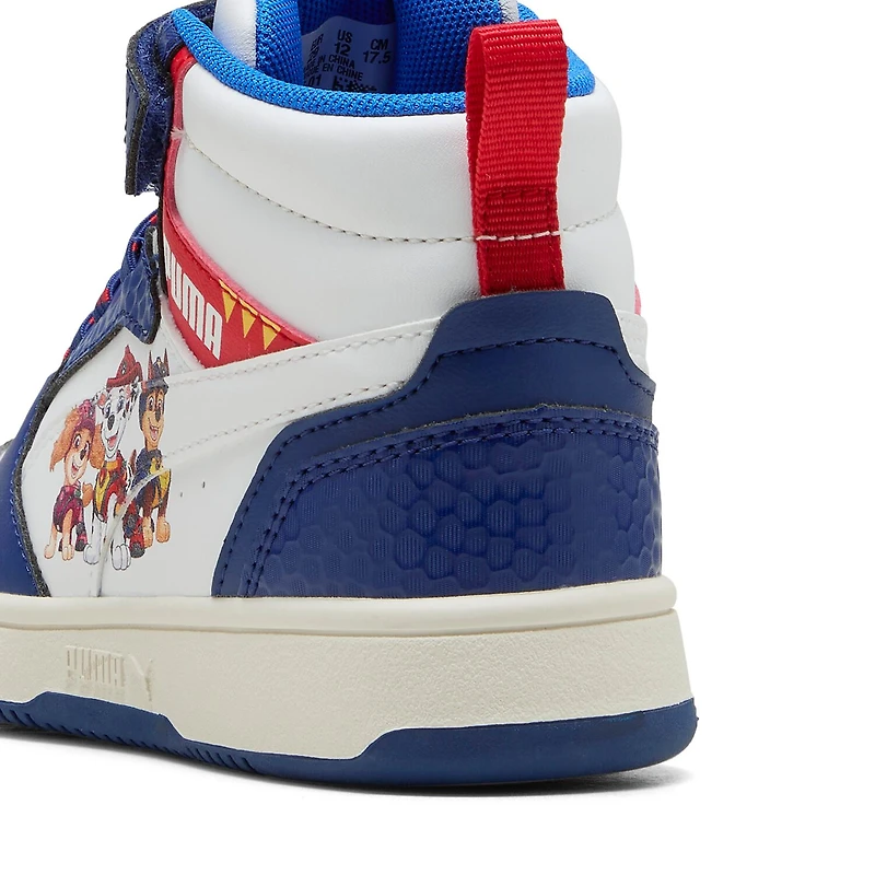 PUMA Rebound V6 Little Kid Boys Paw Patrol Basketball Shoes