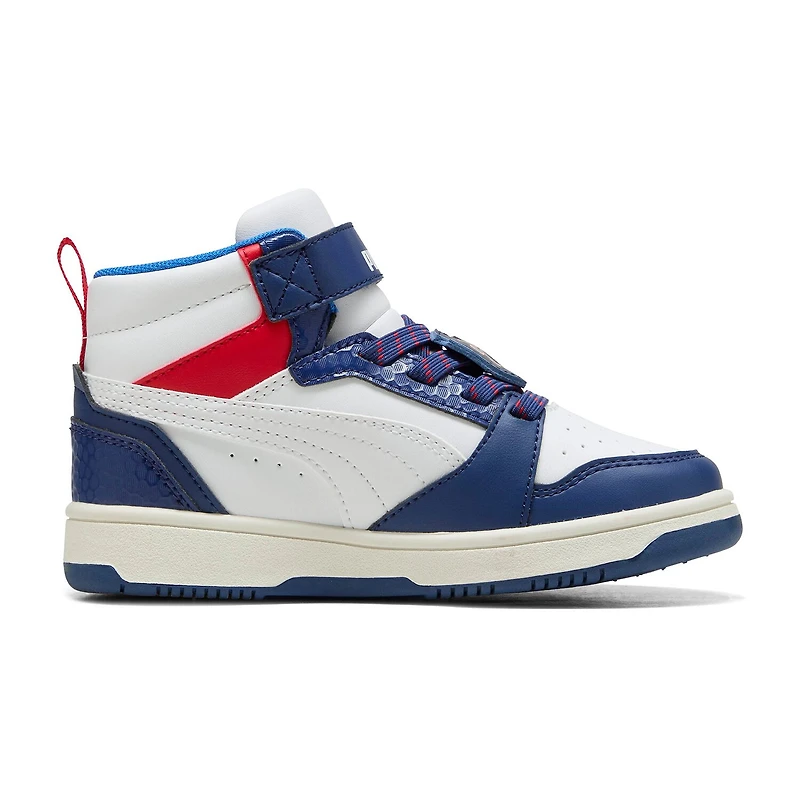PUMA Rebound V6 Little Kid Boys Paw Patrol Basketball Shoes