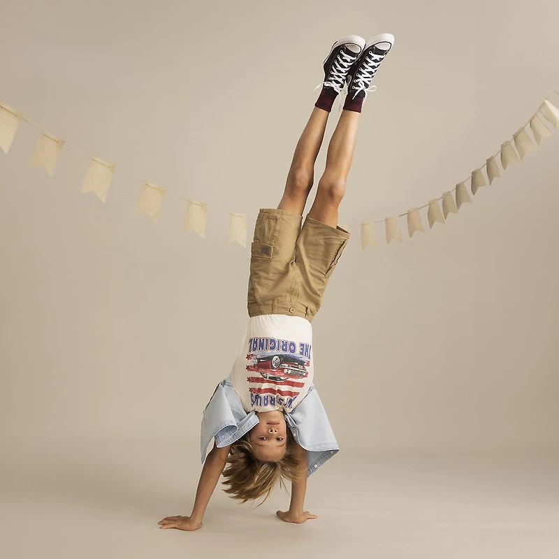 Levi's® Big Kid Boys Adjustable Waist Cargo Short