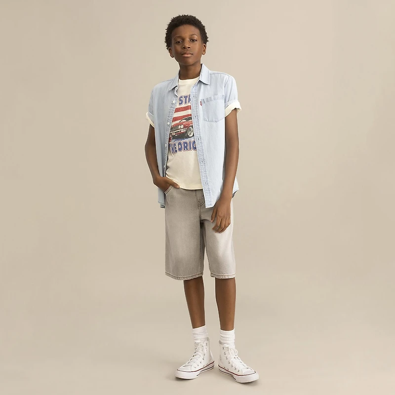 Levi's® Skate Big Kid Boys Adjustable Waist Denim Short
