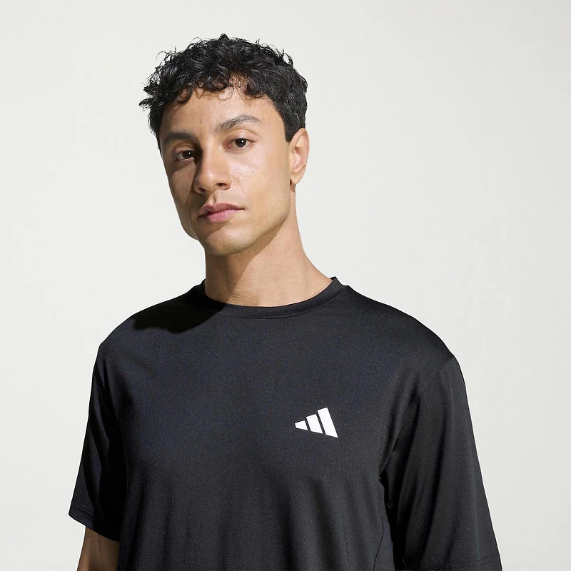 adidas Essentials Flex Mens Crew Neck Short Sleeve Active Big and Tall T-Shirt