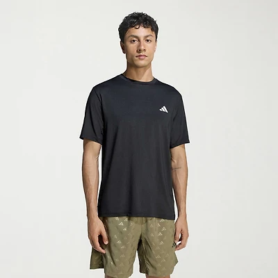 adidas Essentials Flex Mens Crew Neck Short Sleeve Active Big and Tall T-Shirt