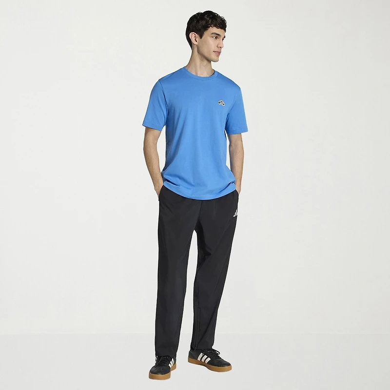 adidas Mens Crew Neck Short Sleeve Active Big and Tall T-Shirt