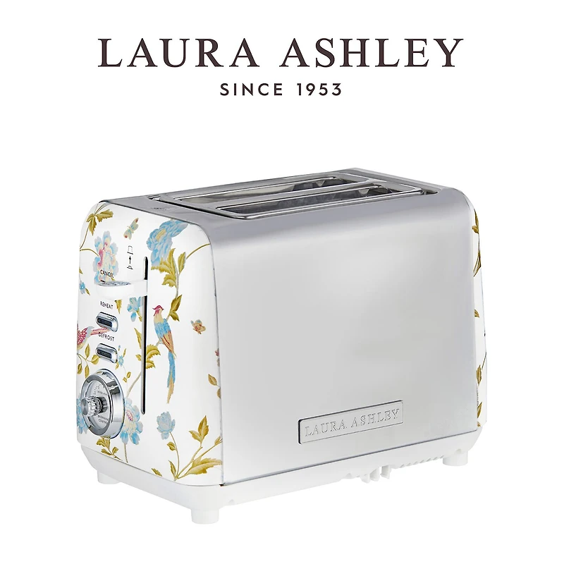 Laura Ashley 2-Slice Electric Toaster