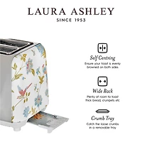 Laura Ashley 2-Slice Electric Toaster