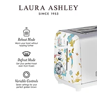 Laura Ashley 2-Slice Electric Toaster