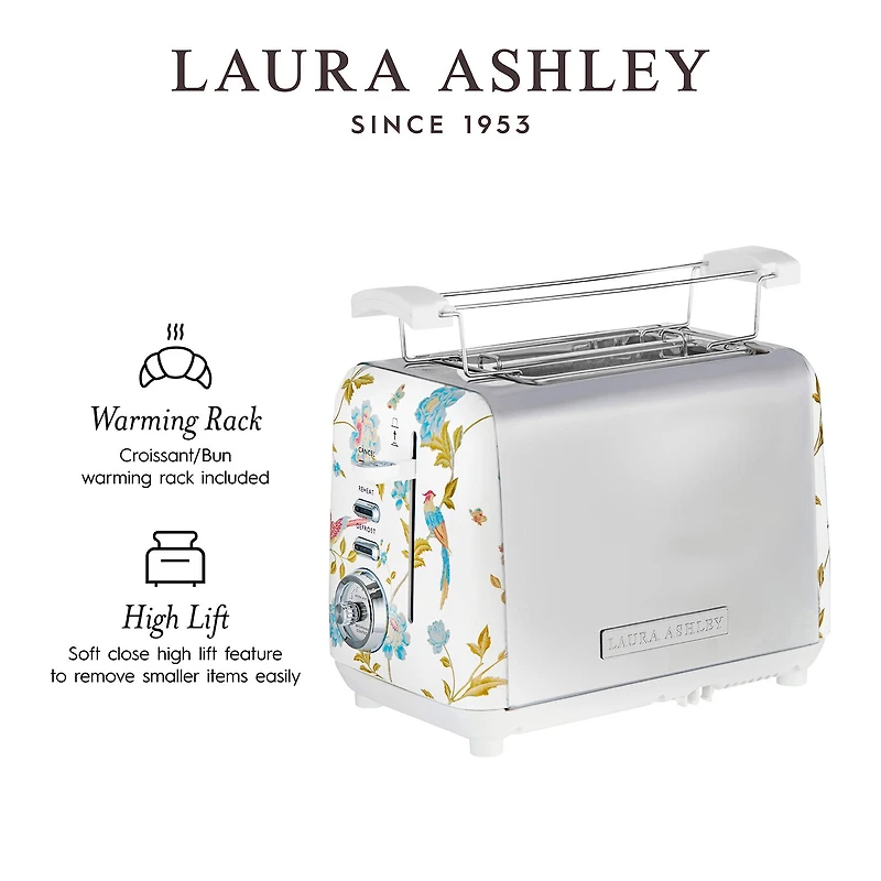 Laura Ashley 2-Slice Electric Toaster