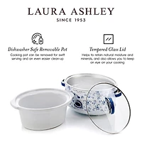 Laura Ashley 3 1/2 Qt Slow Cooker