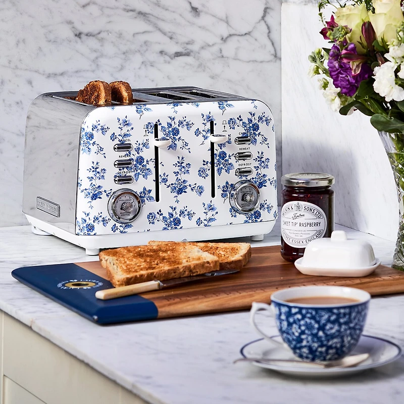 Laura Ashley 4-Slice Electric Toaster
