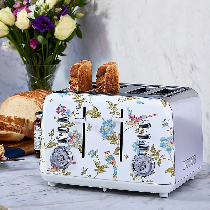 Laura Ashley 4-Slice Electric Toaster