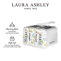 Laura Ashley 4-Slice Electric Toaster