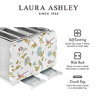 Laura Ashley 4-Slice Electric Toaster