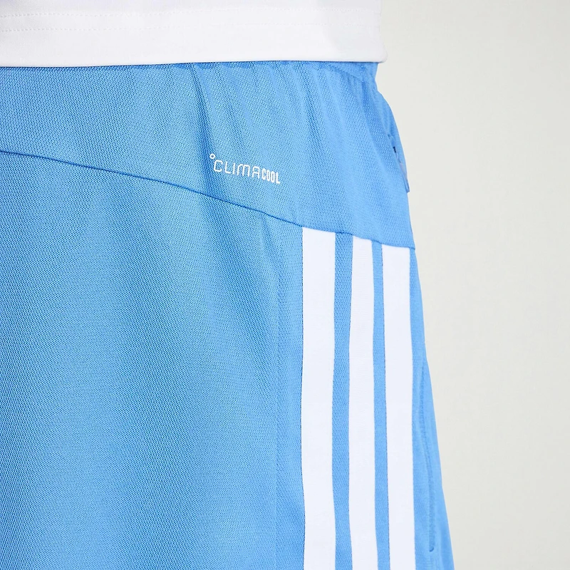 adidas Essentials 3 Stripe Pique Mens 7" Mid Rise Workout Shorts