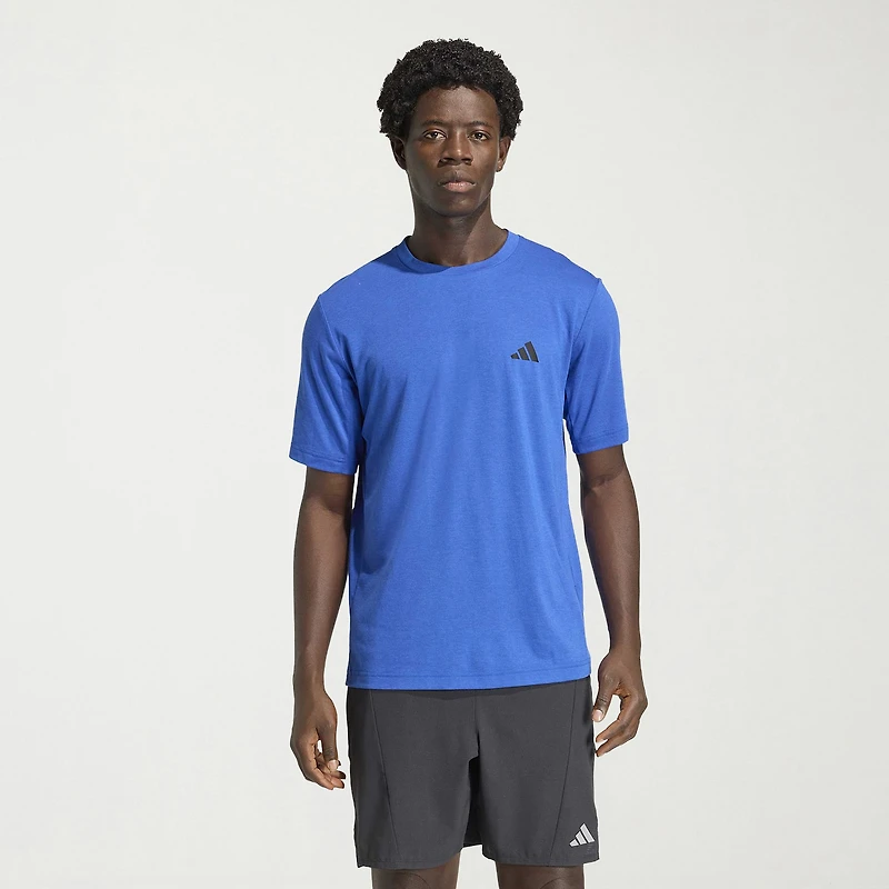 adidas Essentials Feel Ready Mens Crew Neck Short Sleeve Active Big and Tall T-Shirt