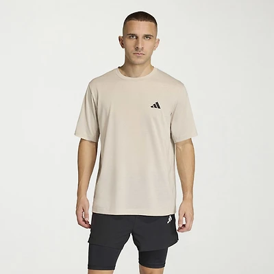 adidas Essentials Feel Ready Mens Crew Neck Short Sleeve Active Big and Tall T-Shirt