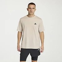 adidas Essentials Feel Ready Mens Crew Neck Short Sleeve Active Big and Tall T-Shirt