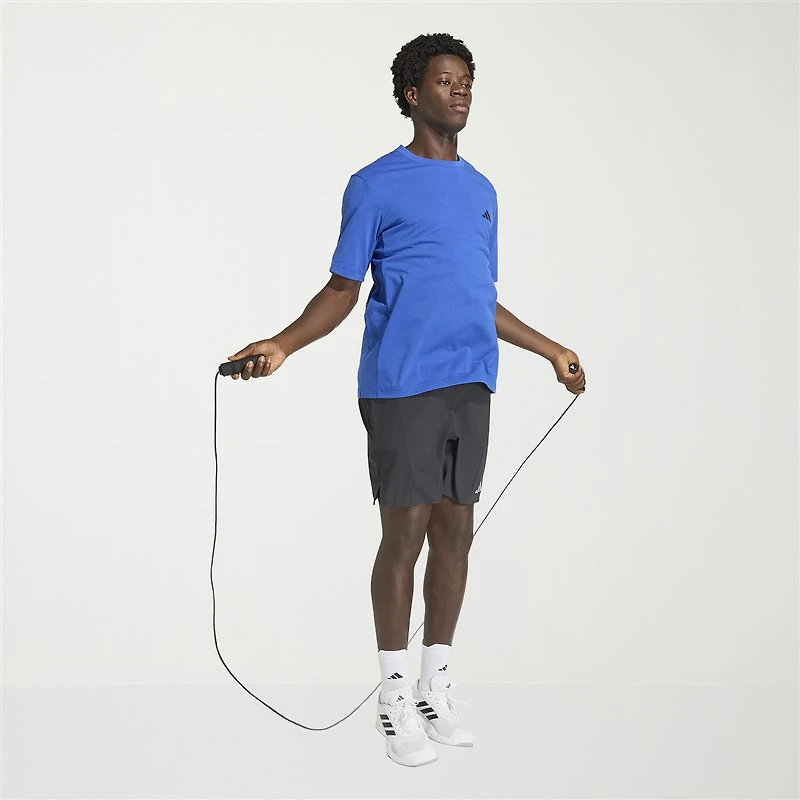 adidas Essentials Feel Ready Mens Crew Neck Short Sleeve Active Big and Tall T-Shirt