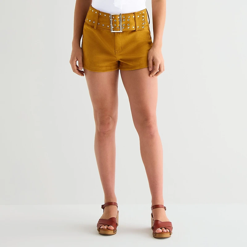 Forever 21 Juniors Womens High Rise Shortie Short