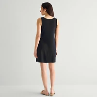 St. John's Bay Womens Sleeveless A-Line Dress