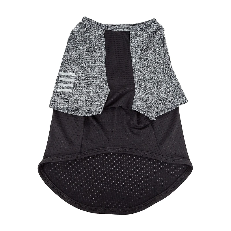 Pet Life ® Active 'Hybreed' 4-Way Stretch Two-Toned Performance Dog T-Shirt