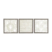 Signature Design by Ashley® Odella 3-pc. Wall Sculpture