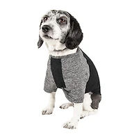Pet Life ® Active 'Hybreed' 4-Way Stretch Two-Toned Performance Dog T-Shirt