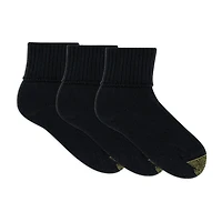 Gold Toe Bermuda Womens 3 Pair Turncuff Socks