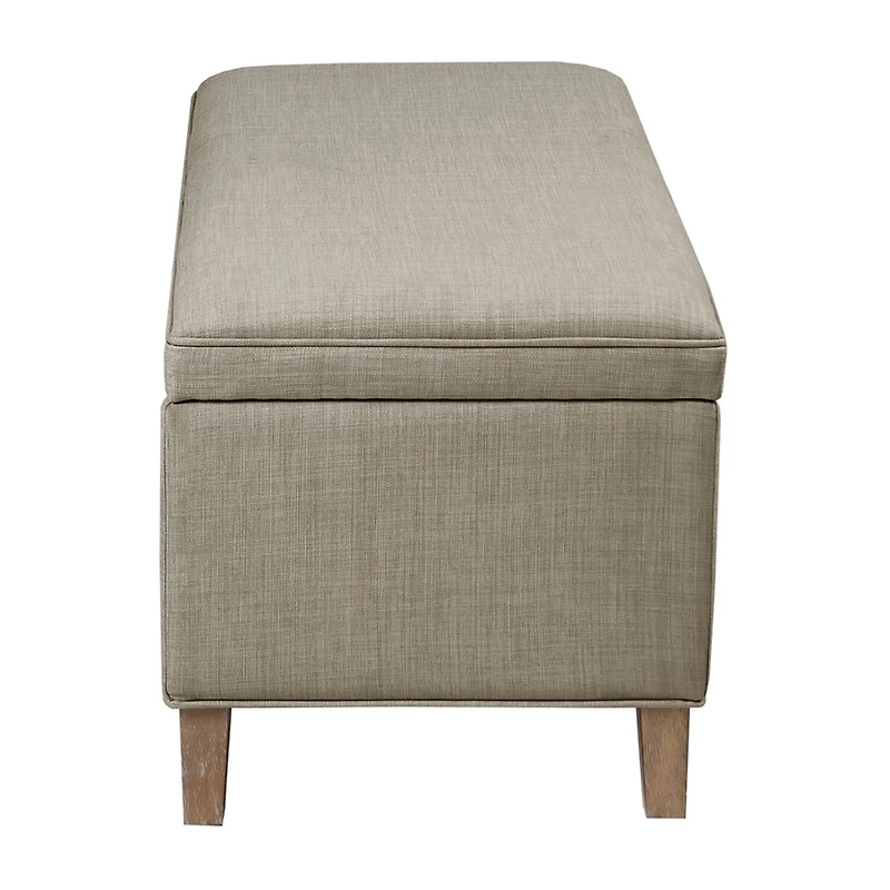 Martha Stewart Caymus Storage Upholstered Bench