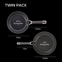 Circulon Radiance Hard Anodize 2-pc. Frying Pan Set