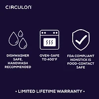 Circulon Radiance Hard Anodized 10-qt. Wide Stockpot
