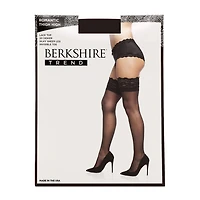 Berkshire Hosiery Silky Sheer Lace Top 10 Denier Thigh Highs