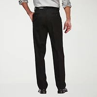 Haggar Premium No Iron Khaki Mens Classic Fit Flat Front Pant