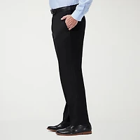 Haggar Premium Comfort Mens Classic Fit Dress Flat Front Pant