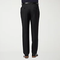 Haggar Premium Comfort Mens Cuffed Classic Fit Dress Pleated Pant