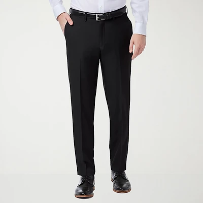 Haggar Premium Comfort Mens Slim Fit Dress Flat Front Pant