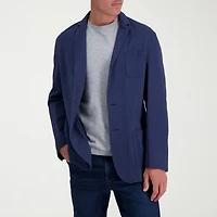 Haggar Smart Wash Mens Stretch Fabric Slim Fit Blazer