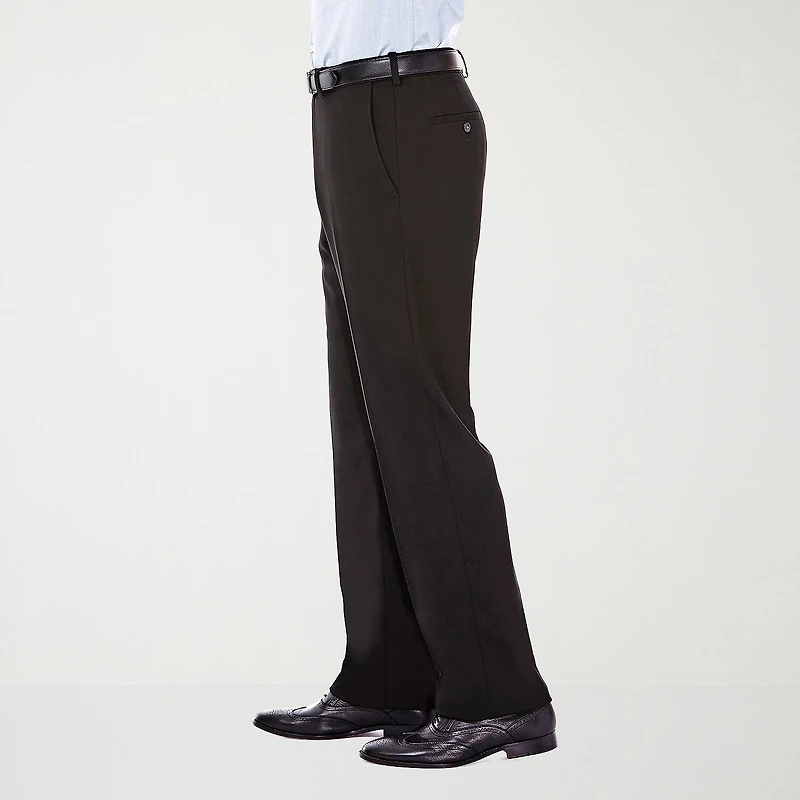 Haggar JMH Premium Stretch Mens Classic Fit Flat Front Suit Pant
