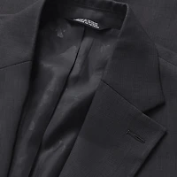 Haggar Smart Wash With Repreve Houndstooth Mens Stretch Fabric Classic Fit Suit Jacket