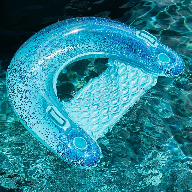 Pool Candy Jumbo Glitter Sun Chair Pool Float