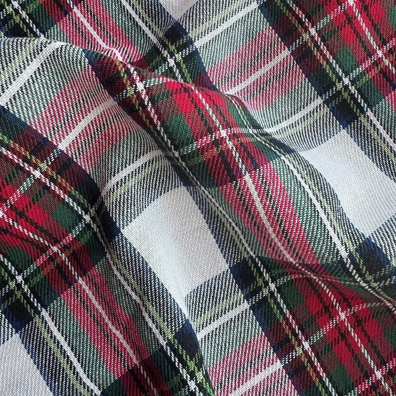 Threadmade Christmas Plaid Set 8-pc. Napkins