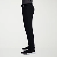 Haggar The Active Series 5 Pocket Mens Comfort Waistband Slim Fit Flat Front Pant