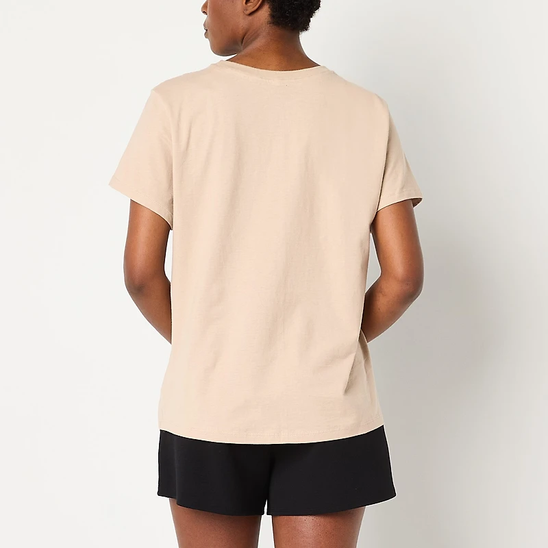Champion Womens Crew Neck Short Sleeve Active T-Shirt