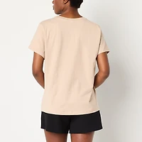 Champion Womens Crew Neck Short Sleeve Active T-Shirt