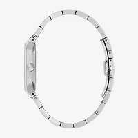 Bulova Mens Silver Tone Stainless Steel Bracelet Watch 96a336